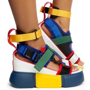 Anthony Wang platform sandals